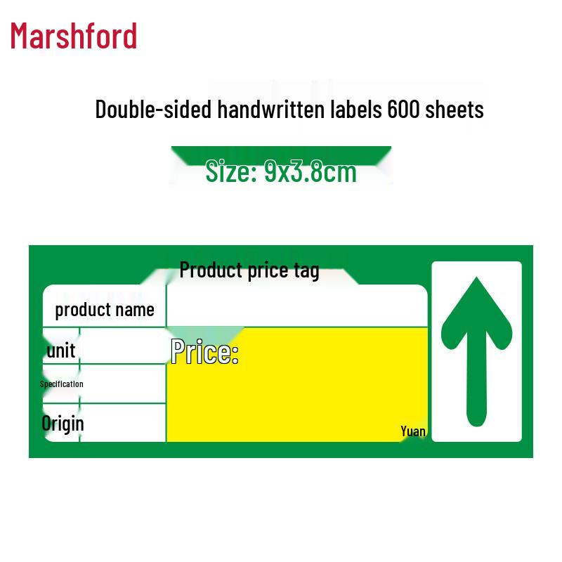 Mashifu Supermarket Price Tags