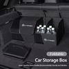 Car Folding Car Trunk Organizer Box Storage Bag Tools Tidying For C6 C4 C1 2CV VTS DS3 DS4 DS5 RD3 Cross Berlingo Xsara