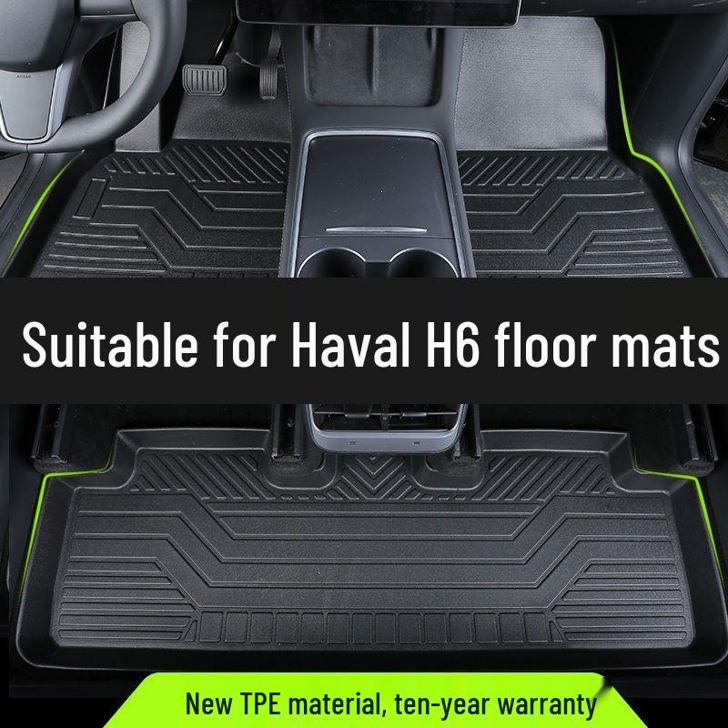 Haval H6 New Energy Gen 3 National Tide Vollabdeckung TPE Fußmatten - M6plus Edition