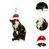 Car Rearview Mirror Hanging Pendant Christmas Decoration Collection Indoor Celebration Ornament for
