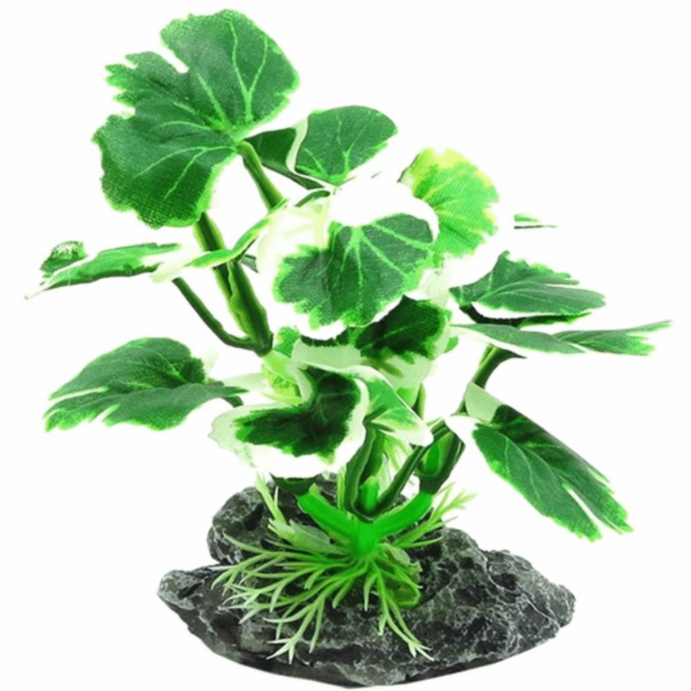 Plastic Material Aquarium Plants Realistic Design Safe Material Fish Tank Decorations Silk Texture