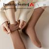 5 Pairs of Female Autumn and Winter Warm and Cold Proof Thick Wool Ring Boneless Velvet Tube Socks