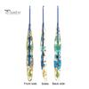 Comfortable Grip Crochet Hook Resin for Beginners, Crocheting Lovers, 2.0mm-8.0mm Ergonomic Durable with Long Floral Handle Blankets, Dolls,