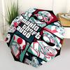1pc Mario Theft Auto Automatic Open/Close Umbrella Folding Umbrella, Portable Compact Travel Umbrella, Birthday/Christmas Gift for Men & Women