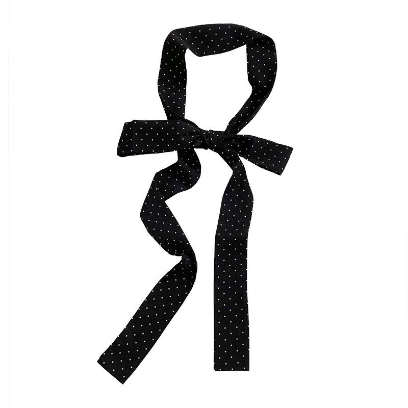 headband, long strip, small silk scarf, women's streamer, tied hair versatile, with shirt, new small scarf, belt.