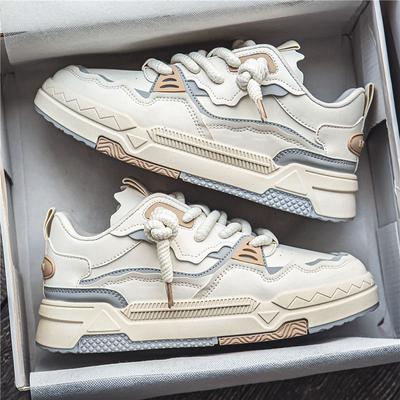 2025 Spring New Sports Board Shoes Korean Edition Trendy Versatile Thick Bottom Height Increase