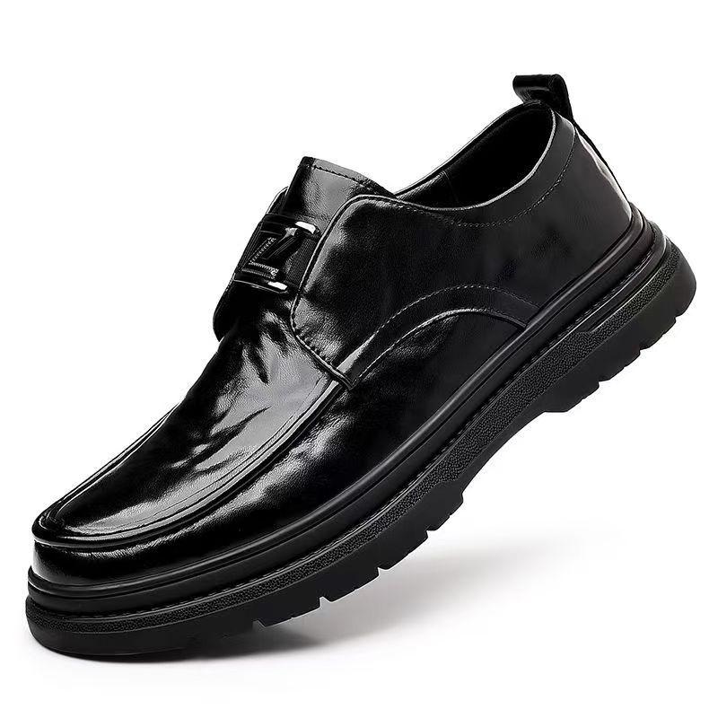 New Arrival Men's Oxford Shoes Office Business Male Leather Shoes Comfortable Platform Dress Shoes Man Casual Footwear Sneakers