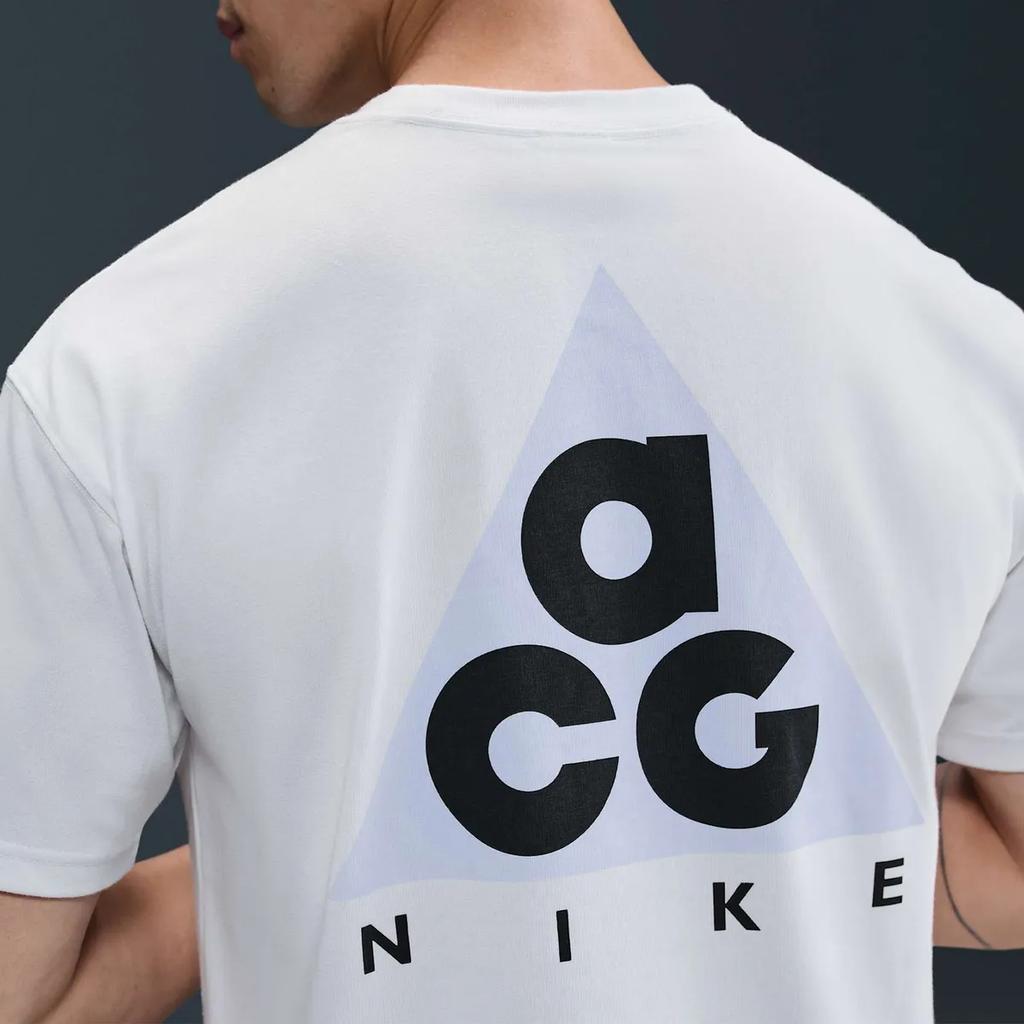 Nike Loose Fit Crew Neck Short Sleeve T-Shirt Men tops White HJ0799-122