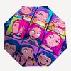1pc KPop Demon Hunters12 Umbrella, Sun Protection, And UV Shielding. It Has Eight Sturdy Ribs for Outdoor Use And Perfect Gift
