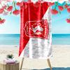 FC Twente Print Beach Towel, Large Soft Quick Dry Towel for Beach Camping Swimming