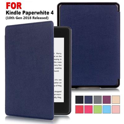 Fashion Auto Waking/Sleeping Folio Protective Shell PU Leather Magnetic Cover Smart Case