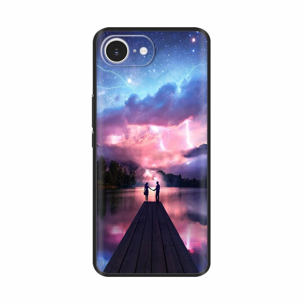 For iPhone 16E Case Printed Cute Cartoon Phone Case for iPhone 16E 2025 Soft Silicone Back Cover For iPhone 16E SE 4 TPU Fundas