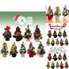 Charming 20cm Miniature Christmas Tree With Pvc Material And Vibrant Color Options Perfect For Holiday Seasonal Decorations