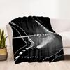 F1 Driver Number Chart Blanket Durable Comfort Great for Bedding Office Office Chair for All Seasons Warmthful Decor