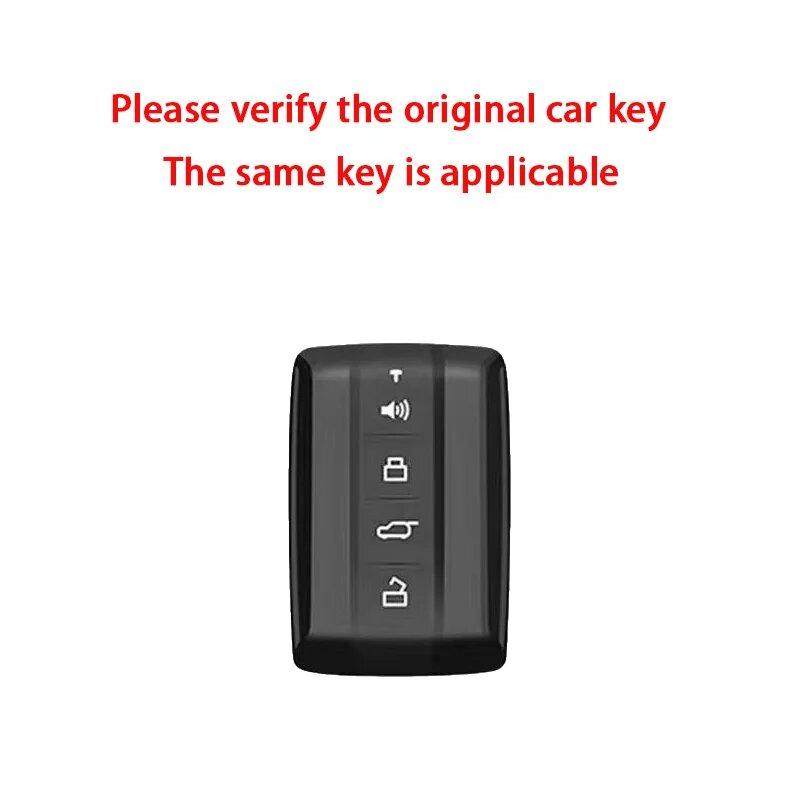 Goat Leather Car Key Case Great Wall Tank Wy Tank 300 500 Tank300 Tank500 Key Case Car Remote Key Fob Zinc Alloy Leather Protect