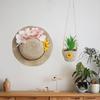 Hat Flowerpot Bag Flower Pot Creative Landscape Gift Unique Garden Planter Hanging for Indoor