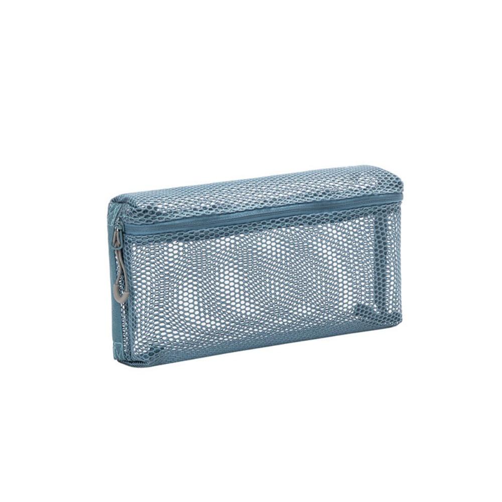 Visible Mesh Makeup Bag Hollow Nylon Storage Pouch Breathable Mesh Cosmetic Bag Girls