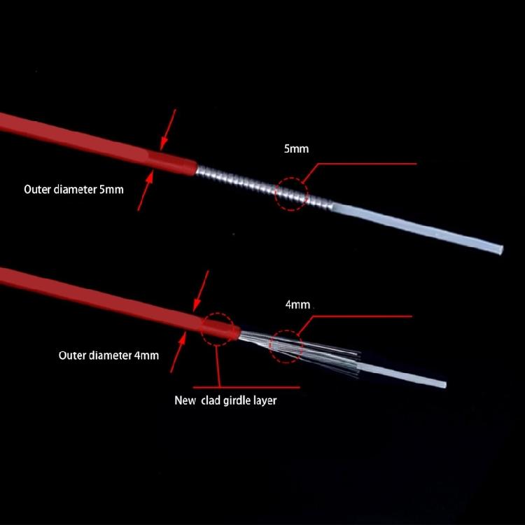 Variable Geschwindigkeiten Leitungsrohr Mehrfarbiges Gehäuse Bremszug Innenzug Geeignet für verschiedene Bremsentypen