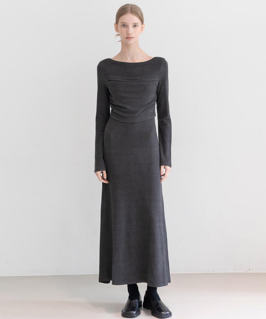 J Mark New York Boat Neck Slim Dress_2Color