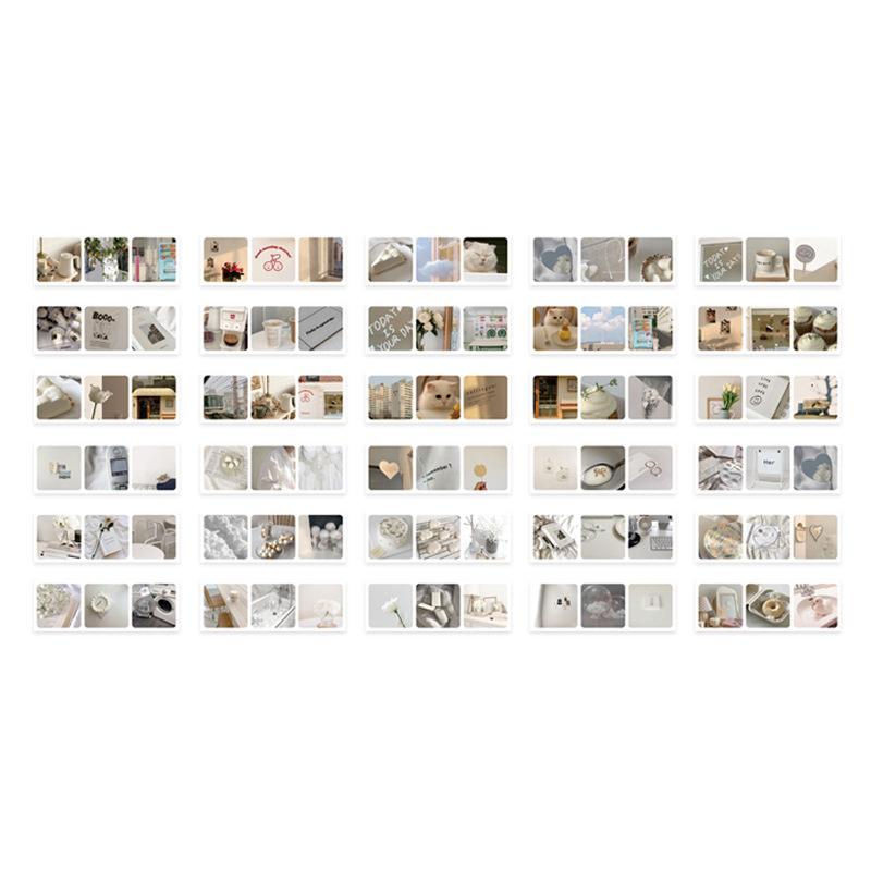 

30Pcs Ins Stickers Book Scrapbooking Junk Journal Creative Stationery Diy Decor Stickers