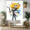 Christmas Nightmare Wall Decor Tapestry Art For Pet Memorial Birthdaywedding Party Backdrop Family Gift