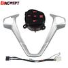 Car Frame Panel Steering Wheel Cover +Cruise Control Buttons + Wire For Ford Fiesta MK7 MK8 Ecosport 2013-2015