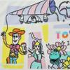 Disney Toy Story Face Towel ( TOYSTORY 30th ) Japan NEW Disney Store