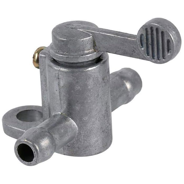 Robinet d'Essence, Keenso 5/16 '' en Ligne ON/OFF Interrupteur d'Essence Robinet à Gaz Réservoir de Carburant Commutateur 8mm