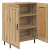 Sideboard Artisan Oak 69.5 x 34 x 90 cm Composite Wood and Iron