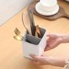 Multifunctional Kitchen Storage Rack: Chopstick Holder, Drain Tray, and Spoon Organizer