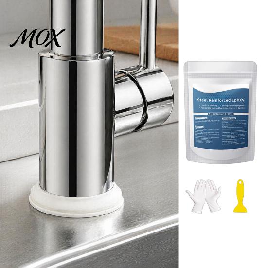 DIY Repair Tool 1/2 Sets 100G Steel Reinforced Epoxy Putty with Scraper, Gloves, Sculpt Clay for Cracks, Professional Leak Fix, Filling, Fast