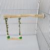 Bird Perch Stand for Parakeets Budgies and Cockatiels Multi Branch Design for Claw Grinding and Playtime Birdcages