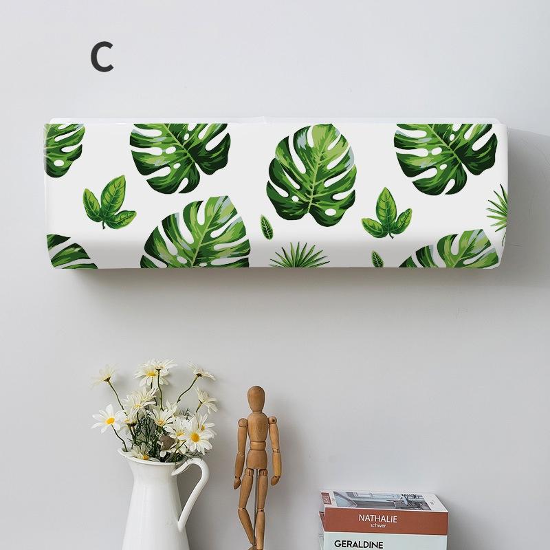 Nordic Air Conditioner Deksel Innendørs Pastoral Hengende Air Conditioning Beskyttelsesklut Støvtett deksel Ins Home Decor Protection Case