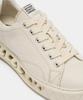 78Sotto C-3 Vintage a taglio basso_ Bianco sporco