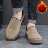 Herenschoenen Winter Nieuw Grote Maat Warm Outdoor Pluche Casual Schoenen Britse Stijl Comfortabel Trendy Skateboardschoenen