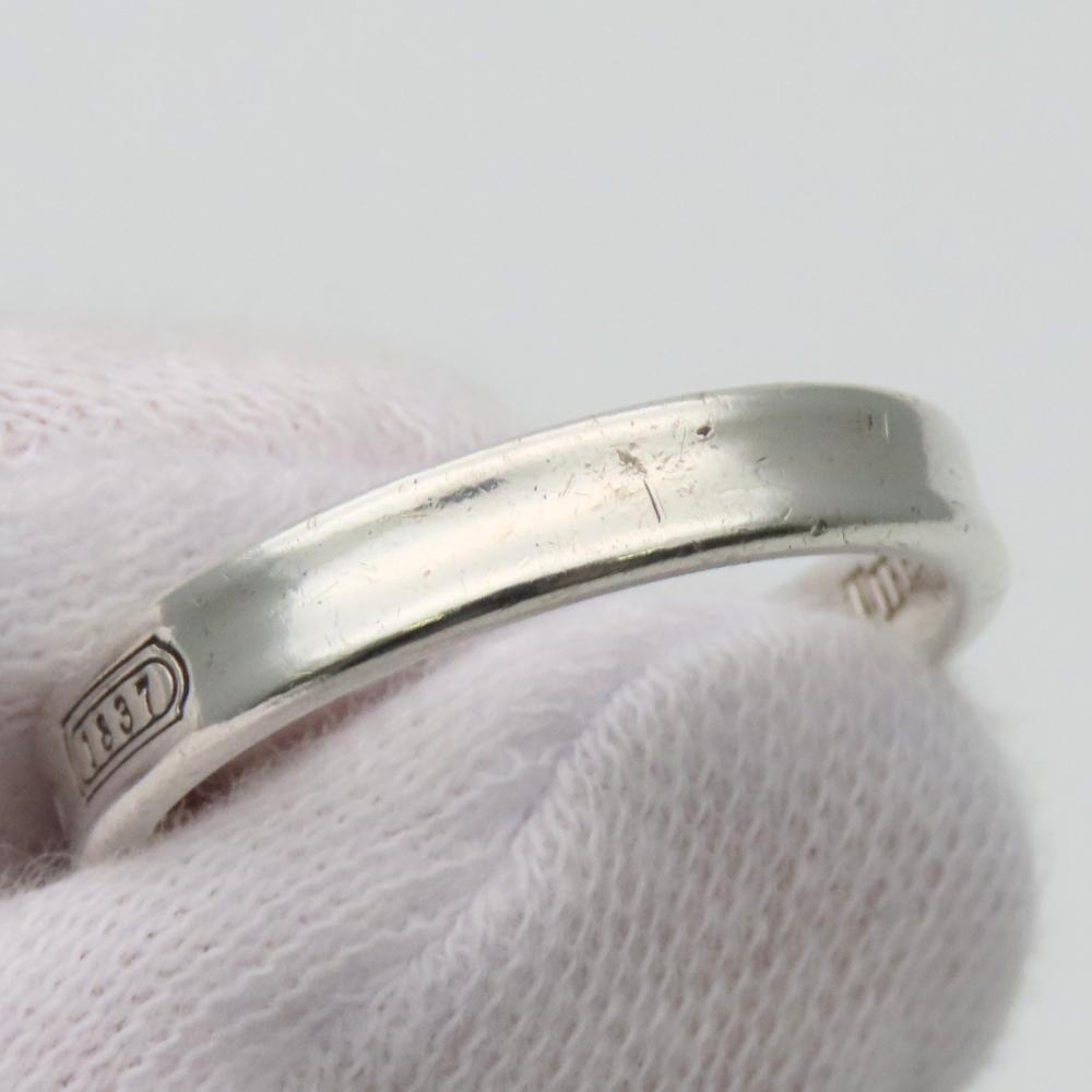 TIFFANY&Co. Ring 1837 Schmal EU#58.5 Silber925 4.5g Silber Klassisch