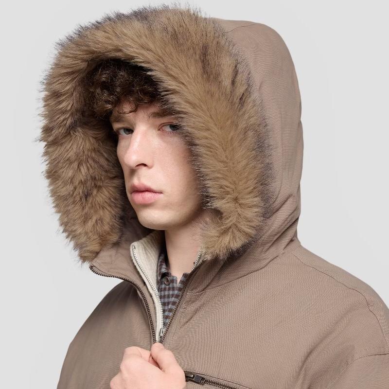 Gap Men's Quilted Logo Hooded Jacket