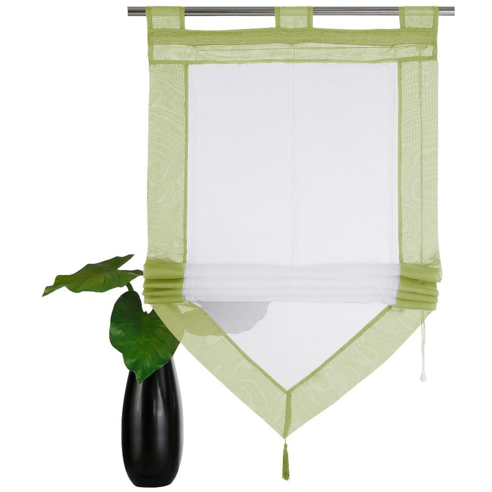 Finished Suspender High-Density Yarn Splicing Curtains, Lifting Curtains, Roman Curtains P10B