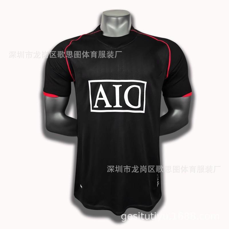 Retro Football Jersey Men Vintage Soccer Shirt Sports Training Top