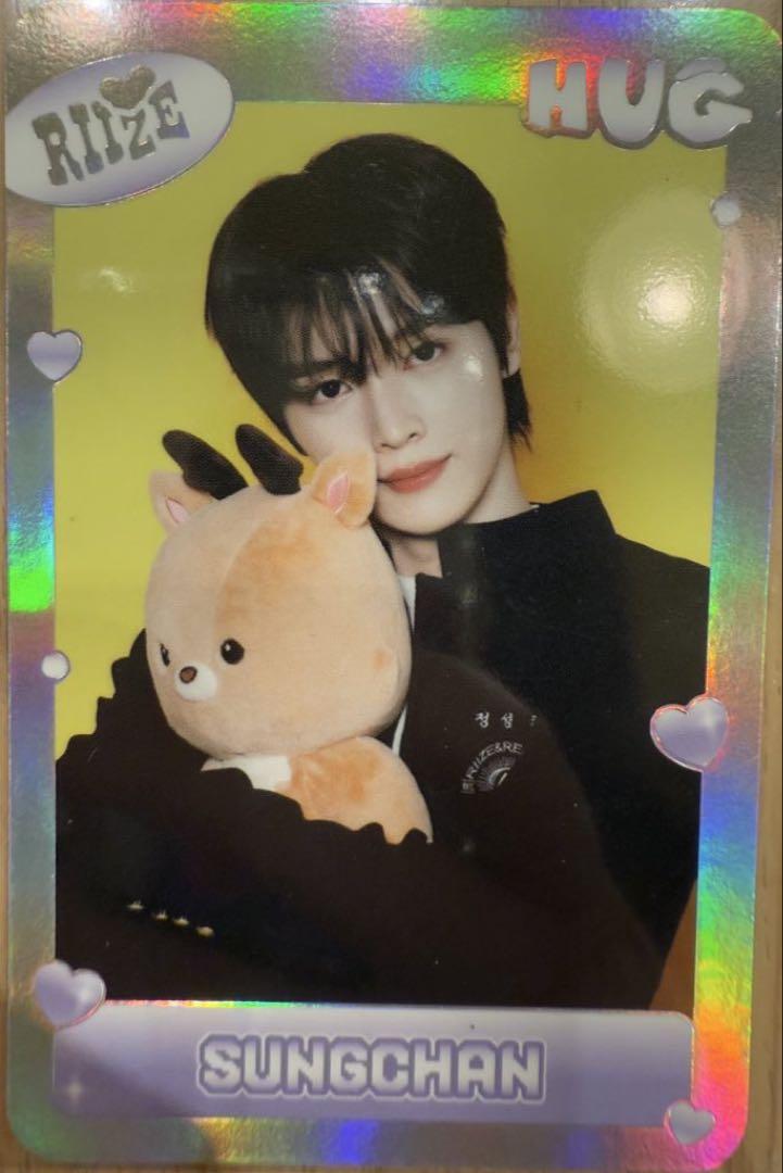 

[Б/У] HUG MD RIIZE ver. Специальная голографическая карточка Сон Чан