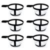 6Pcs Reusable Nylon Coffee Filters Permanent Basket for Coffee Makers and Brewers Ideal for Home or Cafe Use