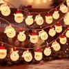 LED String Lights Christmas Hat Snowman Decoration Lights Christmas String Lights