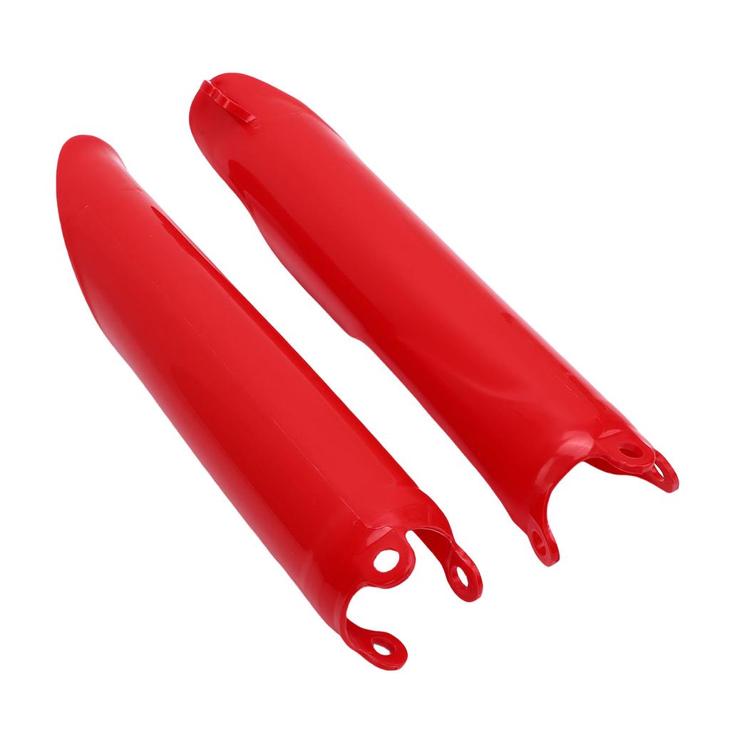1 Pair Front Fork Guard Red Motorcycle Fork Shock Absorber Protector Replacement for CR125 CR250 CR500 1993 2007