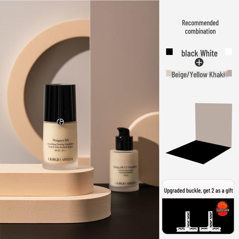 Solid Color Photography Backdrop - PVC Film for Cosmetics, Still Life, Cakes, and Food Photography Props