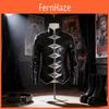Michael Jackson Cosplay Costume Pu Leather Punk Skull Jacket For Stage Performances