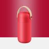 150ml Thermoses Coffee Mug with Leather Handle Vacuum Flask Portable Pocket Bottle  Gift
