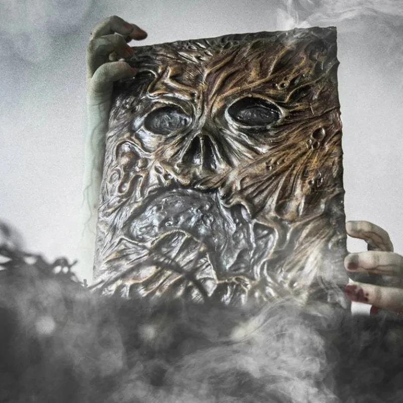 Necronomicon Dark Magic Book, Demon Evil Dead Summon Notebook Decoration, Horror Movie Prop, Collection Gift, Halloween Decor