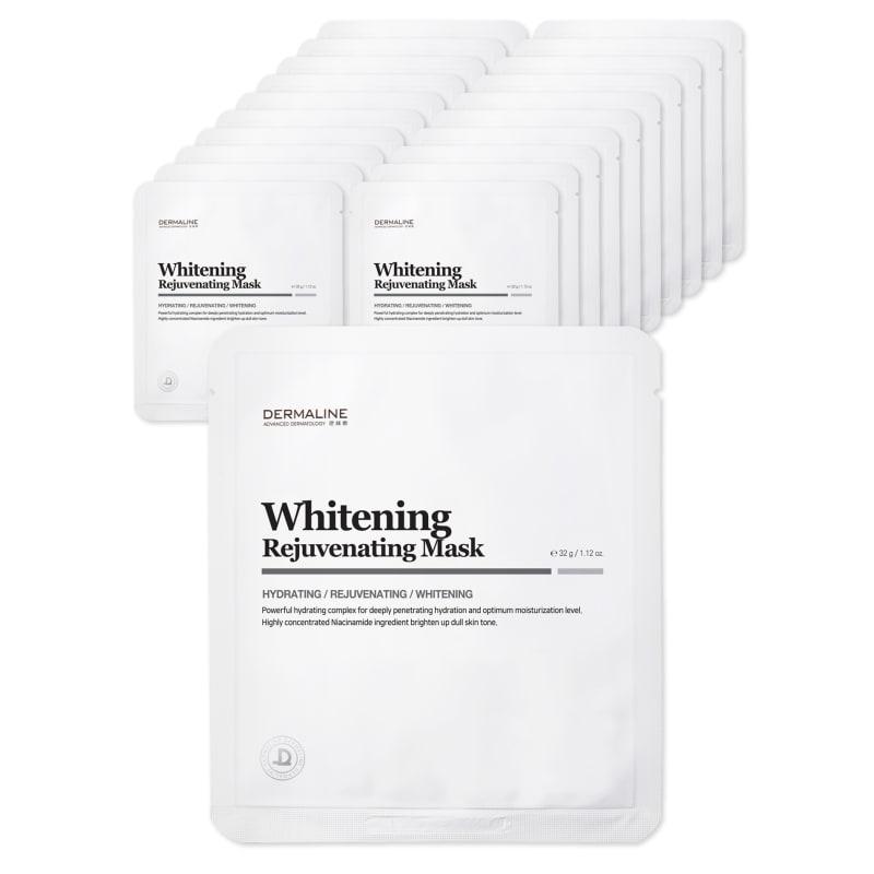 Dermaline Whitening Rejuvenating Mask Pack Set (20 sheets)