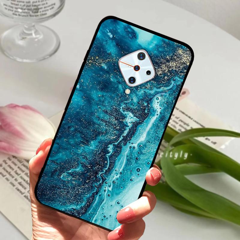For Vivo V17 Case Cover S1 Pro Silicone Soft Painted Phone Case for VIVO 1920 V17 Russia Case TPU Bumper for vivoV17 V 17 s1Pro