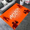 Tappeto Stampato con Motivo A Aperol S Spritz, Banda Classica 3D, Tappeto Nuova Uscita per Soggiorni, Camere da Letto, Aree Ufficio, Tappetino Lavabile